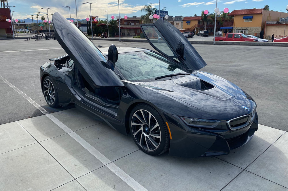 BMW i8 after repair at Collision Masters